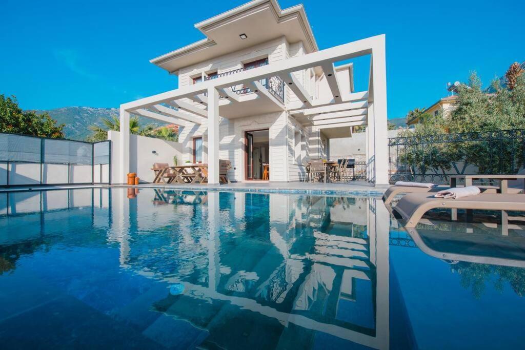 Havuzlu Korunakli Jakuzili Villa Fethiye Dış mekan fotoğraf